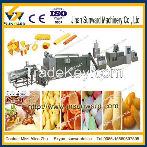 Snack food processing line, snack food machine for many shapes