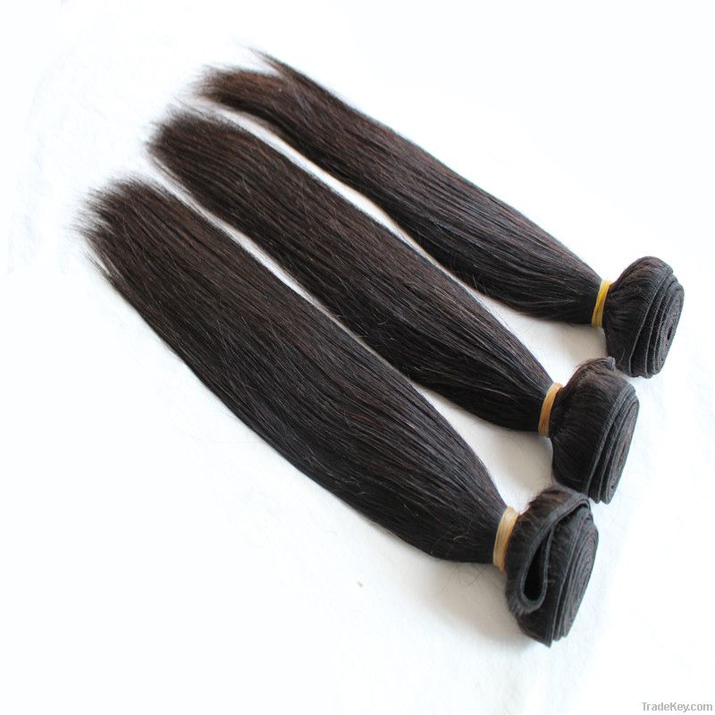 100% Virgin Remy Human Hair Weave Extension Natural Color 10"-28"