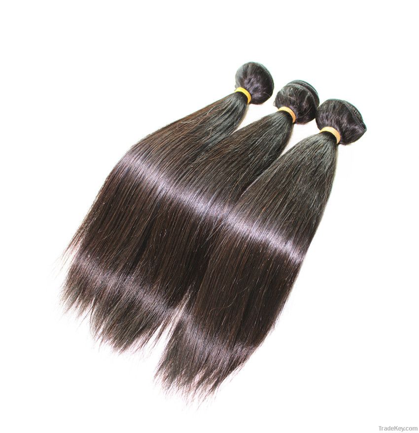 100% Virgin Remy Human Hair Weave Extension Natural Color 10"-28"
