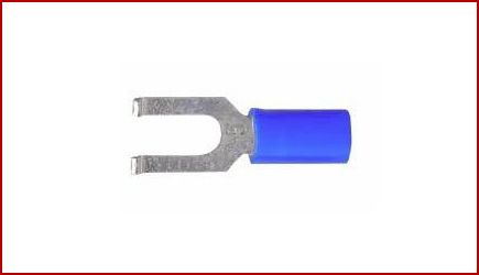 Copper Fork Hook Terminal Ends Insulates