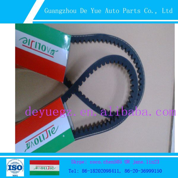 Professional manufacturer supply Stable quality Cogged belt with teeth type