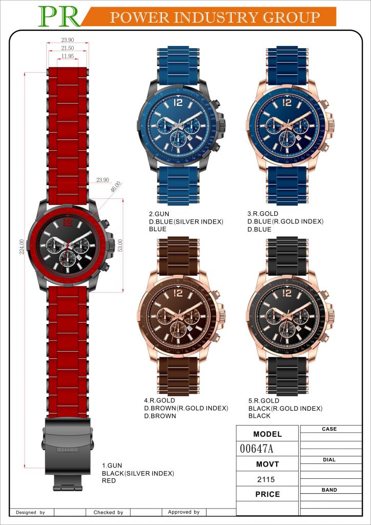 stainless steel watch     alloy watch