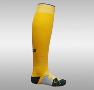 2014 custom yellow football team socks soccer socks