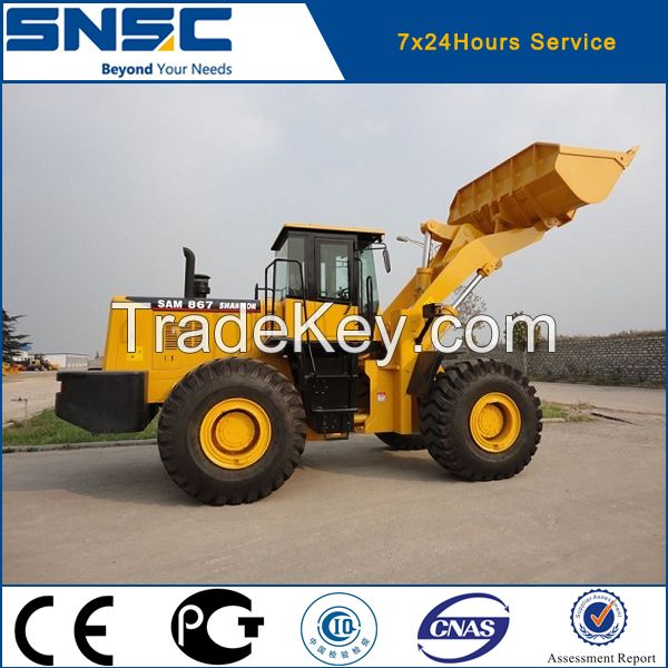 china best sale 6ton heavy loaders with 3.3cbm front bucket