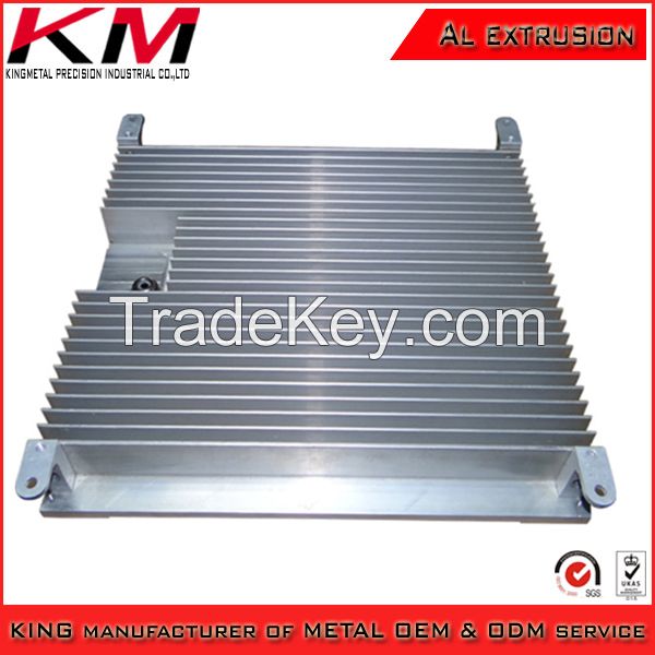 6000 Series Aluminum Extrusion Street Lighting Fitting Profile Heat Sink