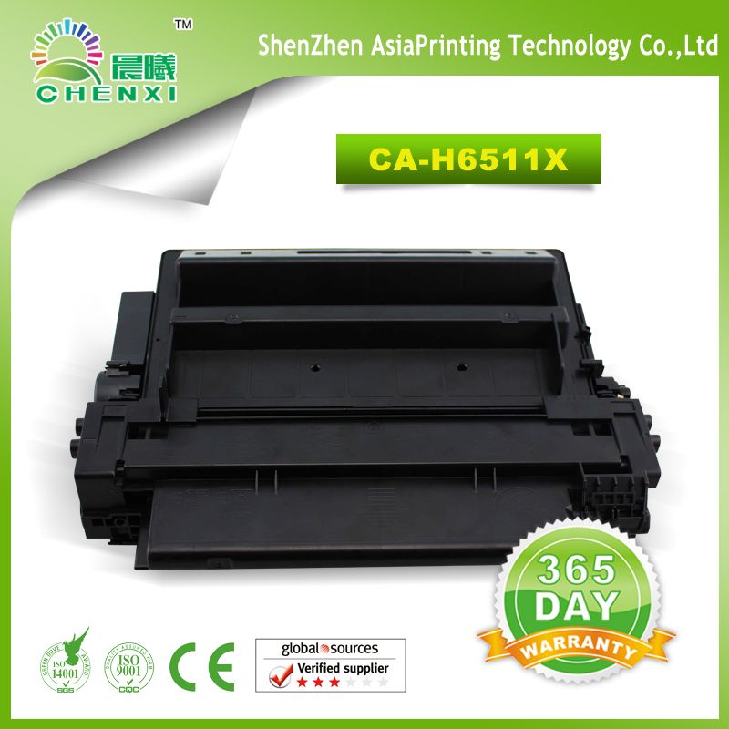 Wholesale toner cartridge for HP 6511X printer cartridge