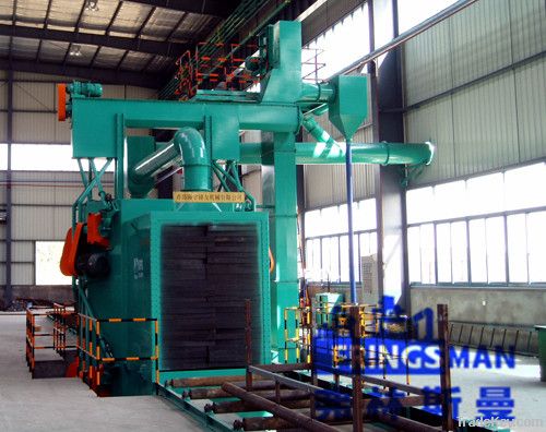 H Beam Shot Blasting Machine With Steel Section