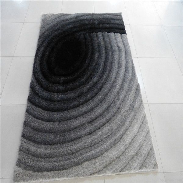100%polyester shaggy carpets made in China factory