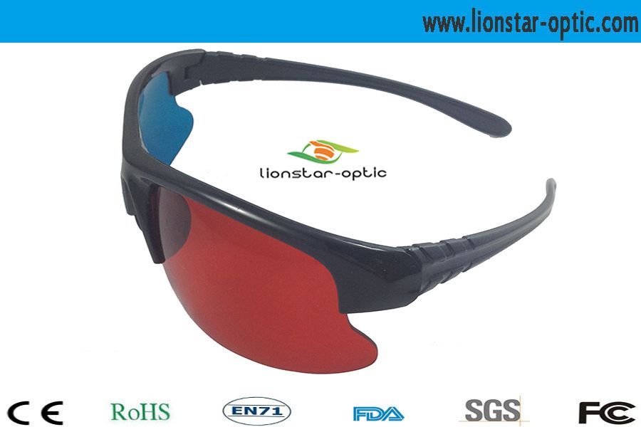 cool red cyan 3d glasses for movies 