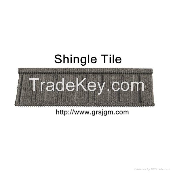 Colorful Stone-coated Galvalume Metal Roofing Tiles-Shingle Tile