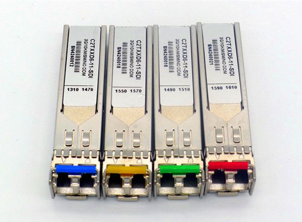 1.5g/3g/10g 1310/1550nm CWDM SFP Transceiver module over fiber to 100KM