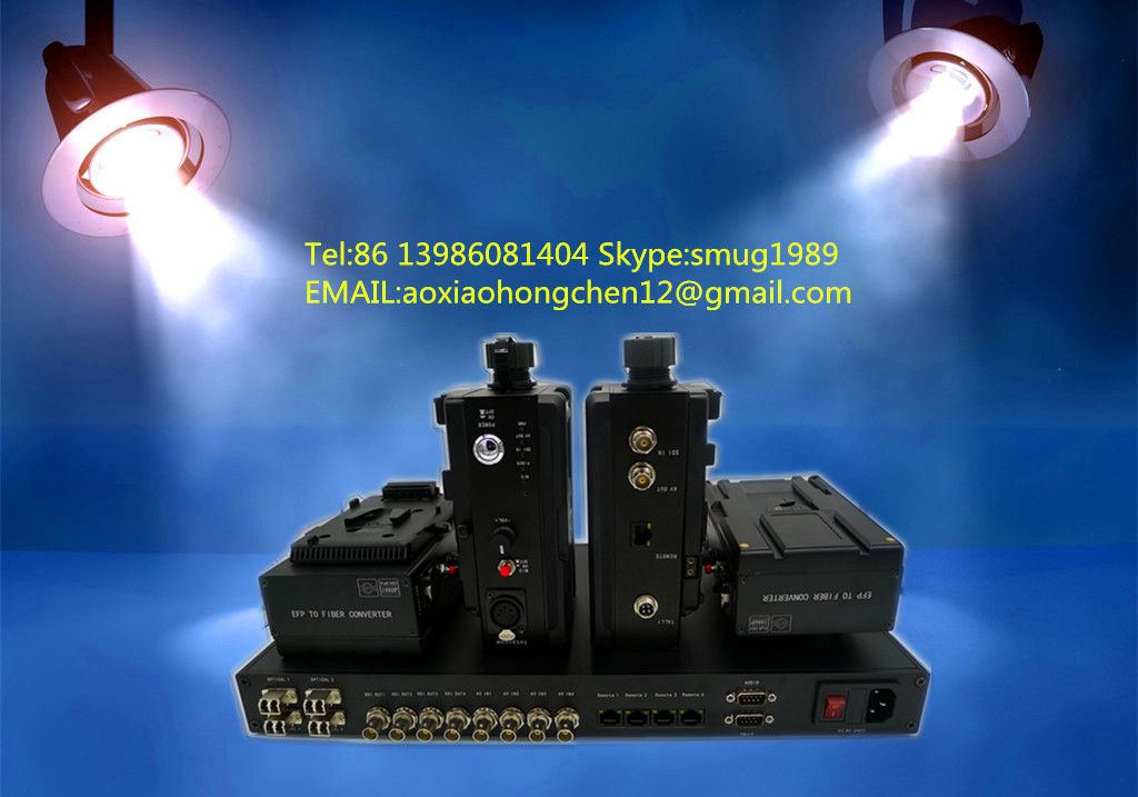 EFP camera fiber optic connection system（JM-EFP-S12)for remote mobile studio system
