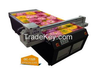 1325 uv flatbed printer with double printheads