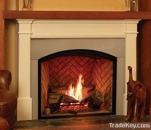 fireplace firebox vermiculite