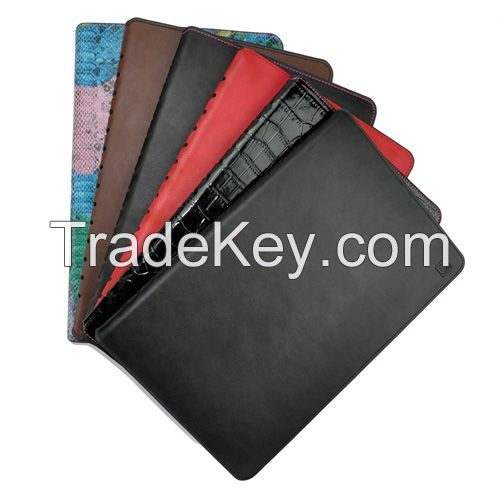Genuine leather laptop case in business style
