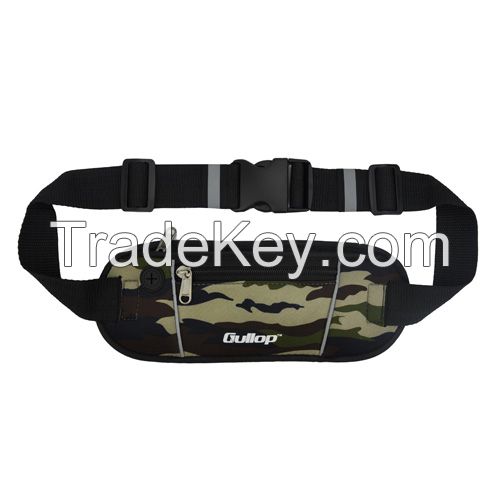 Camouflage pattern waist bag