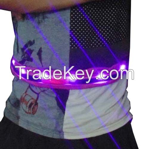 LED reflective waist bag