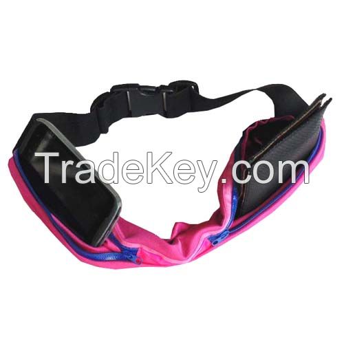 LED reflective waist bag