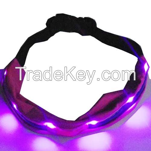 LED reflective waist bag