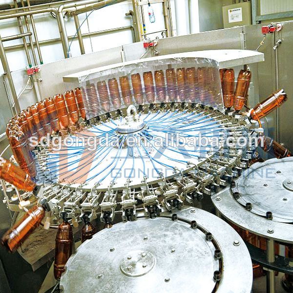  beverage filling capping 3-in-1 machine