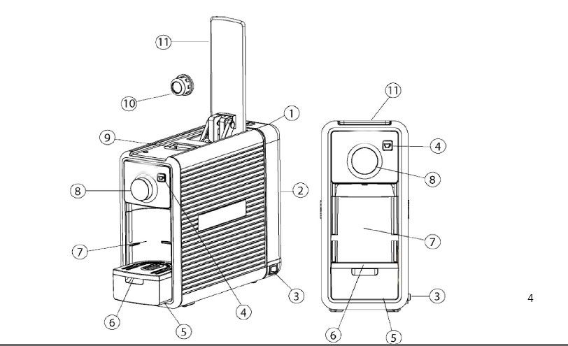 illy capsule coffee machine