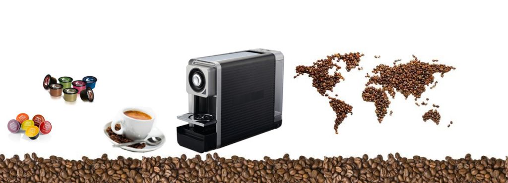 Caffitaly compatible capsule coffee machine