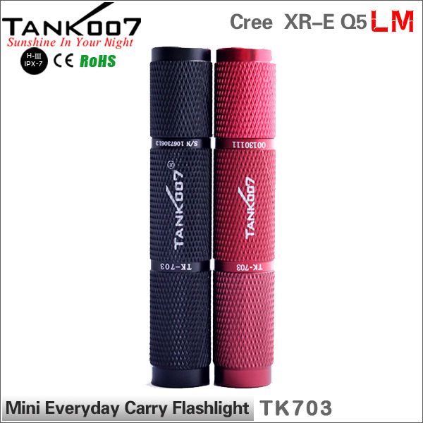 Offer Mini Everyday Carry LED Flashlight TANK007 TK703