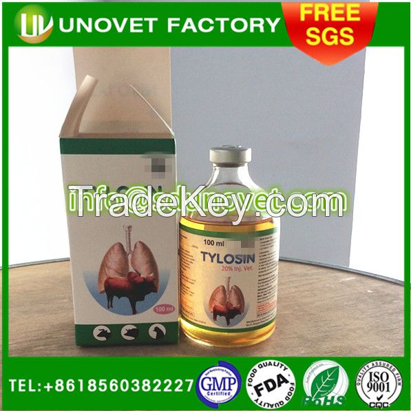 20% Tylosin Tartrate Injection for animals 