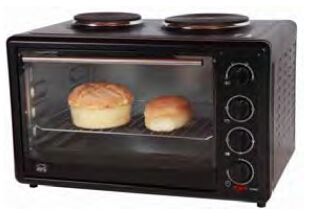 45/48L Electric Toaster Oven with Hot Plates Multi Function Oven  Halogen oven