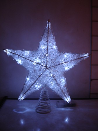 LED XMAS TREE TOP STAR LIGHT