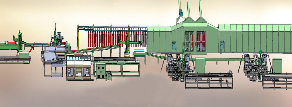 Automated CNC roller production line(BCNAP-I)