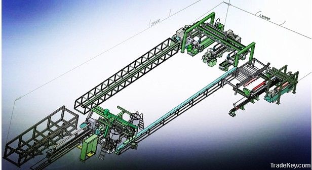 500 roller CNC automatic production line
