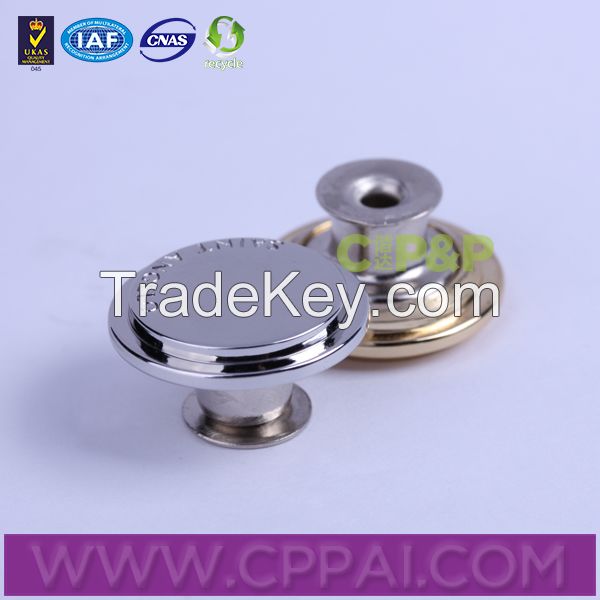 2015 New Design Metal Tack Button/ Shank button