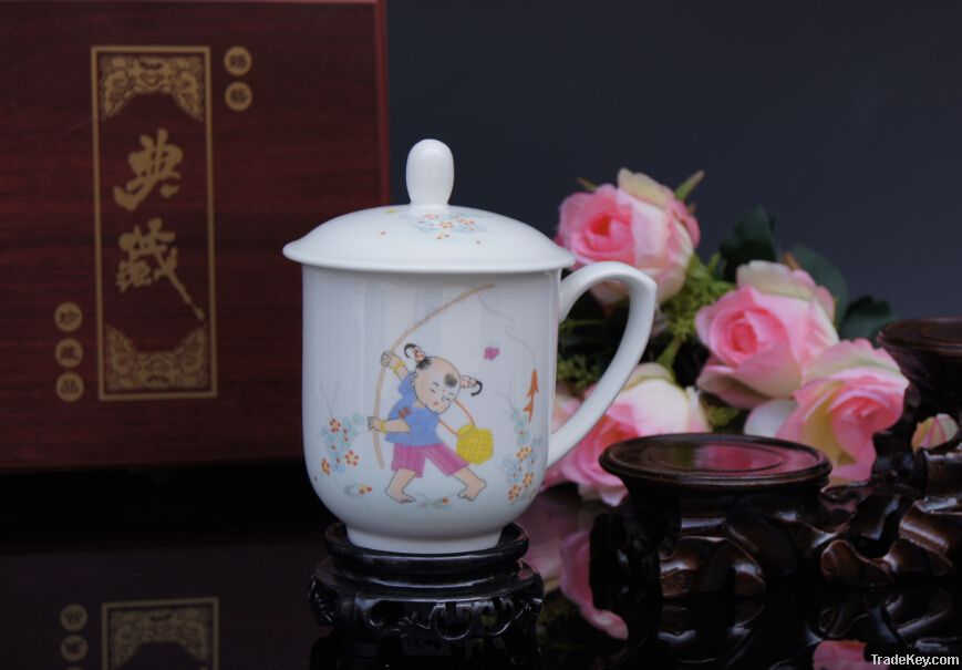 Jingdezhen Ceramic Bone-china Tea Cup