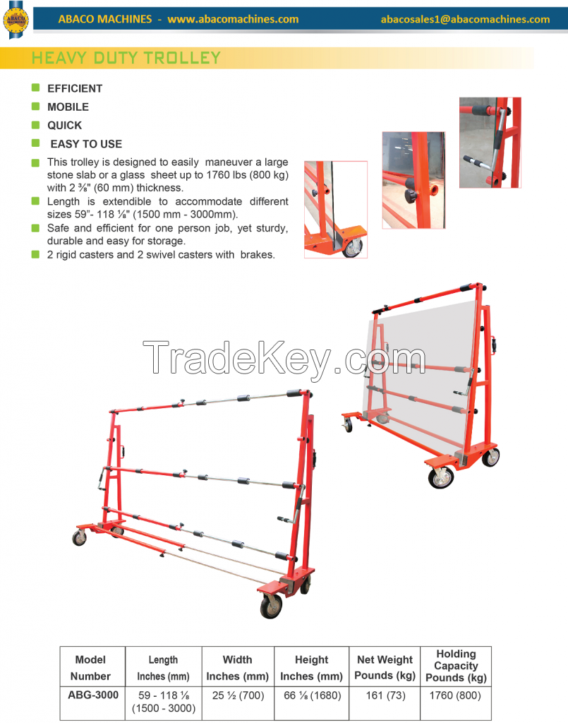 TRUCK A-FRAME, A frame, frame for stone marble, stone storage, tools for stone glass slab granite