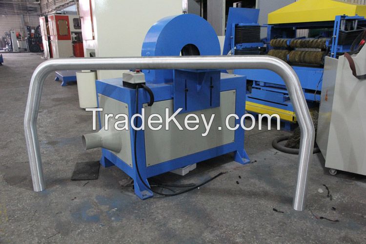 2015 hot sale buffing machine for curved pipe, bent tube