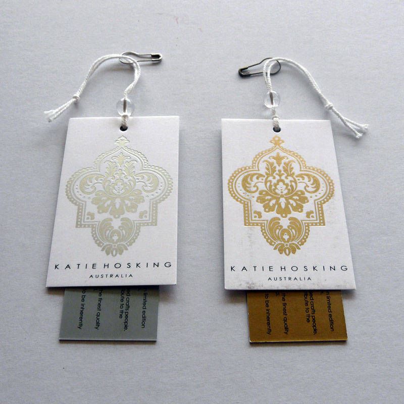 Garment hang tags 