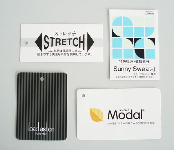 Hang tags for clothing