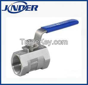 1000WOG 1PC stainless steel ball valve