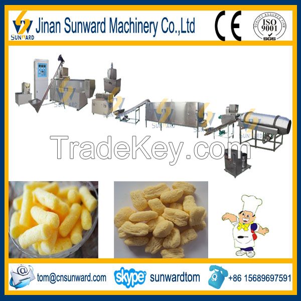 Low price inflating food making machine from china