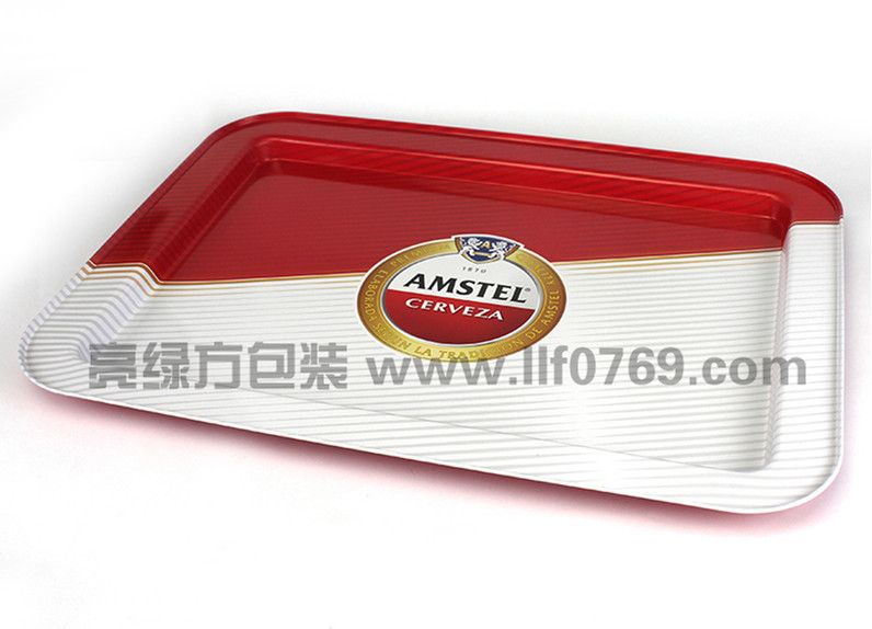 Tin food tray