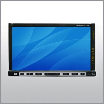 Car DVD Player with SD Card Slot, USB, Bluetooth and Built in GPS Func
