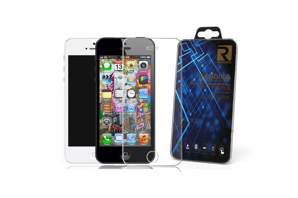 Mobile Phone Tempered Glass Screen Protector for Iphone 5