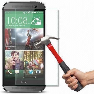 Mobile Phone Tempered Glass Screen Protector for HTC One M7/M8