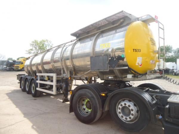 Stainless Steel Acid Tanker