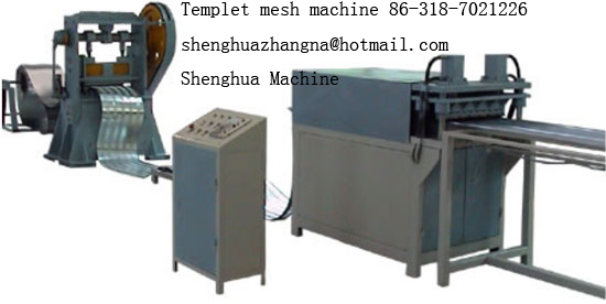 Templet mesh machine
