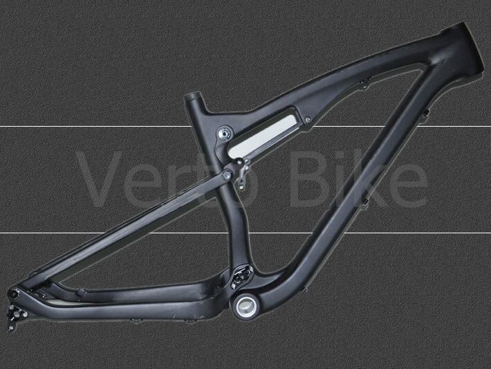 Full suspension mountain bike carbon frame,carbon mtb frame