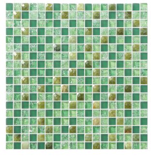 micro Green Stone Crystle Glass Tiles bricks FoShan Factory OEM also 