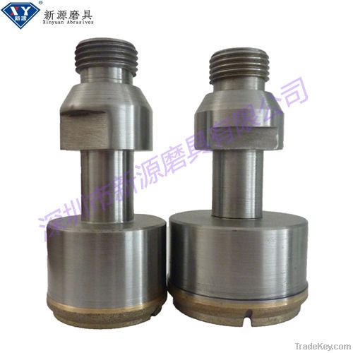 Sintered glass drill bits for glass drilling