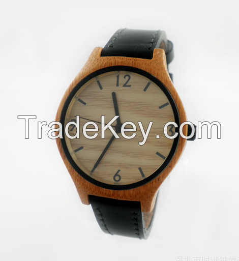 Simple Style Wooden Watches, Fashionable, OEM/ODM Accepted, Good Quality